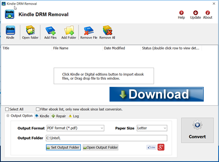 kindle drm removal software free